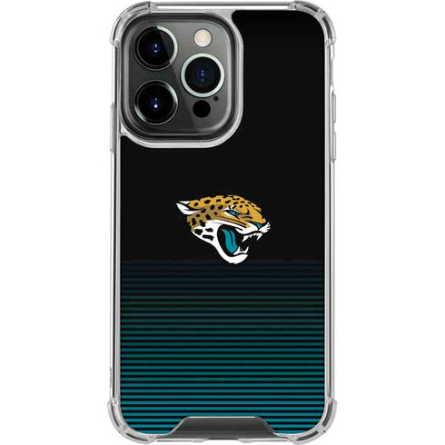 NFL Jacksonville Jaguars Breakaway iPhone 16 Pro Clear Case